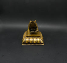 Load image into Gallery viewer, Ganeshji&#39;s Mouse In Brass - the ladakh art palace