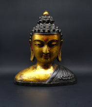 Load image into Gallery viewer, Clay Buddha Bust Big Size - the ladakh art palace