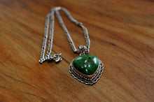 Load image into Gallery viewer, Turquoise and Sterling silver pendant - the ladakh art palace