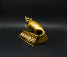 Load image into Gallery viewer, Ganeshji&#39;s Mouse In Brass - the ladakh art palace