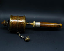 Load image into Gallery viewer, Very Old Plain Prayer Wheel - the ladakh art palace