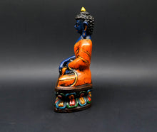 Load image into Gallery viewer, Apricot Wood Medicine Buddha - the ladakh art palace