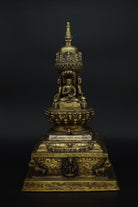 Brass Buddha Stupa - the ladakh art palace